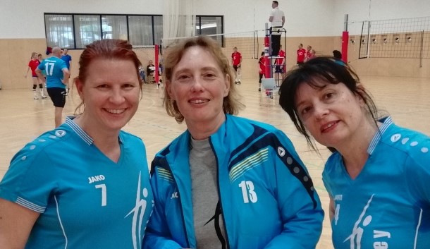 Drei Damen aus dem erfolgreichen VZBÖ Team